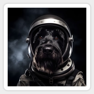 Astro Dog - Giant Schnauzer Sticker